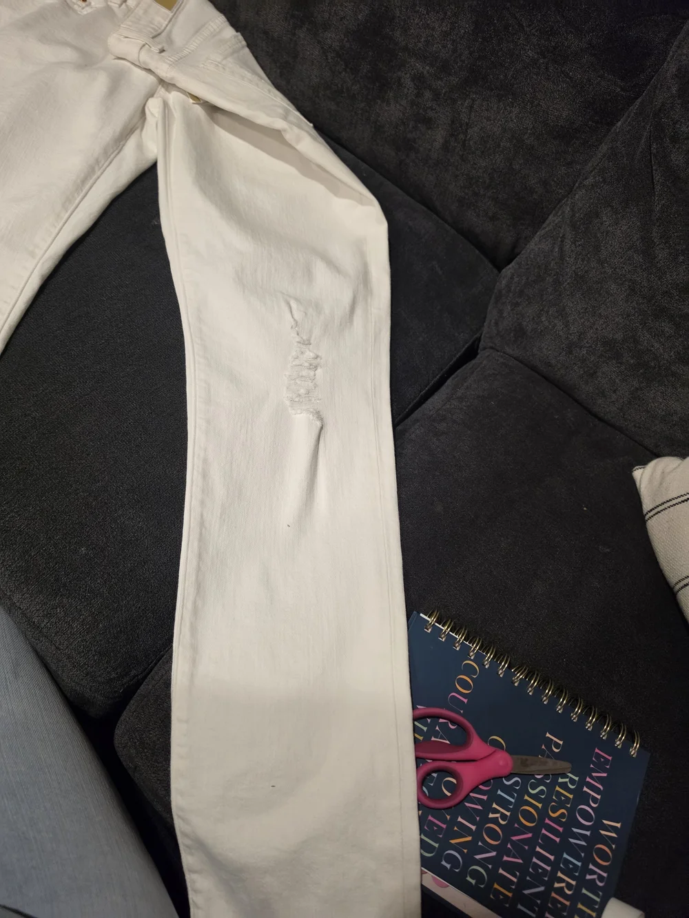 Michael Kors White Denim Jeans